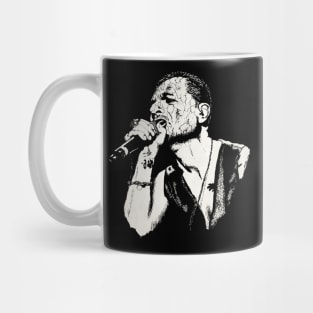 Dave Gahan Portrait Art Mug